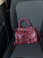 AMY BAG vera pelle BORDEAUX pre-ordine
