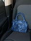 AMY bag VERA PELLE bluette pre-ordine
