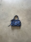 AMY bag VERA PELLE bluette pre-ordine