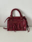 AMY BAG vera pelle BORDEAUX pre-ordine