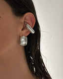 HALF RIBBED Earrings