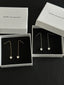 HEART saliscendi earrings