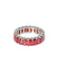 SHINY MINIMAL RED Ring