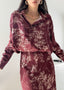 Gonna CO-ORD BURGUNDY