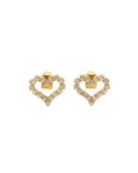 SPARKLE HEARTS Studs