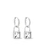 LOCK WHITE Hoops