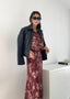 Gonna CO-ORD BURGUNDY