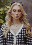 SHINY DOUBLE SQUARE Earrings