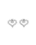 SPARKLE HEARTS Studs