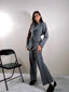 CO-ORD blazer + pantaloni sartoriali GRIGIO