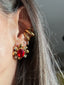 TREASURE red earrings