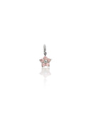 PINK FLOWER charm