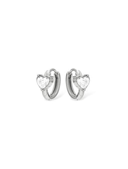 HEART mini hoops