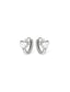 HEART mini hoops