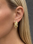 SHINY CROISSANT Earrings