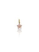 PINK FLOWER charm