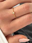 ONE SPARKLE MINIMAL Ring