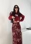 Gonna CO-ORD BURGUNDY