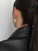 DOUBLE PEARL PENDANTS Earrings