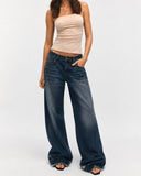 SLEEVELESS top LIGHT BEIGE