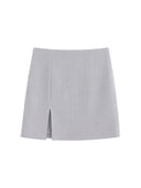SKORT stile gessato GRAY