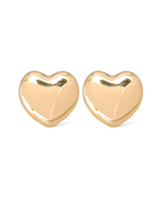 SMOOTH HEART earrings