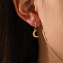 CRESCENT MOON pendant