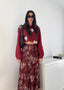 Gonna CO-ORD BURGUNDY