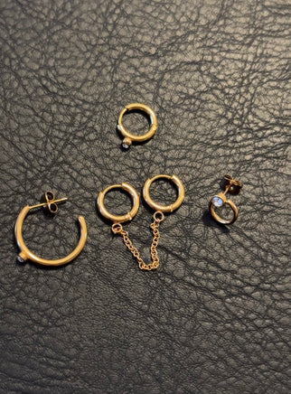 SET orecchini oro