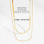 DOUBLE CHAIN Necklace