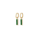 GREEN BAR Earrings