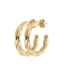 BOLD TWIST Hoops